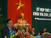 ການລົງຄະແນນສຽງ ໄວ້ວາງໃຈທີ່ ສະໄໝປະຊຸມເທື່ອທີ 7 ສະພາ ປຊຊ ນະຄອນດ່ານັງ